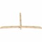 Ekena Millwork Bellingham Rough Sawn Timber Gable Bracket, Douglas Fir, 108"W x 58"H x 4"D x 4"F, 13/12 Pitch GBW108X58X0404BEL00RDF - alternate 2